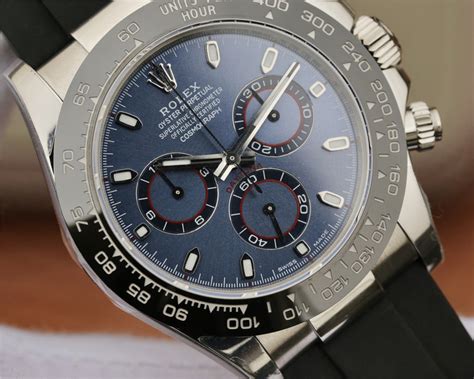 rolex 116519 blue|rolex daytona 116519 review.